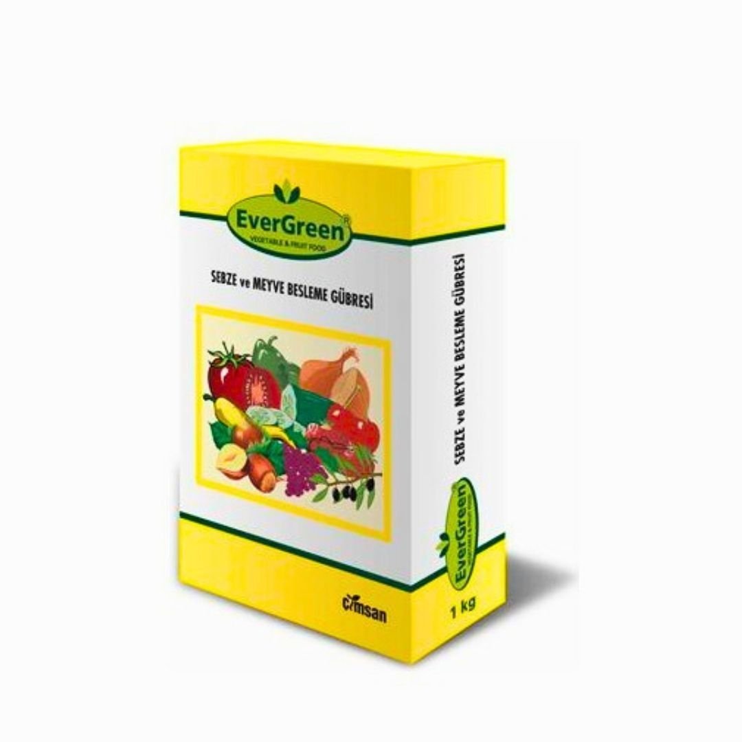 EverGreen Sebze ve Meyve Besleme Gübresi EC Fertilizer 13-13-13+ME