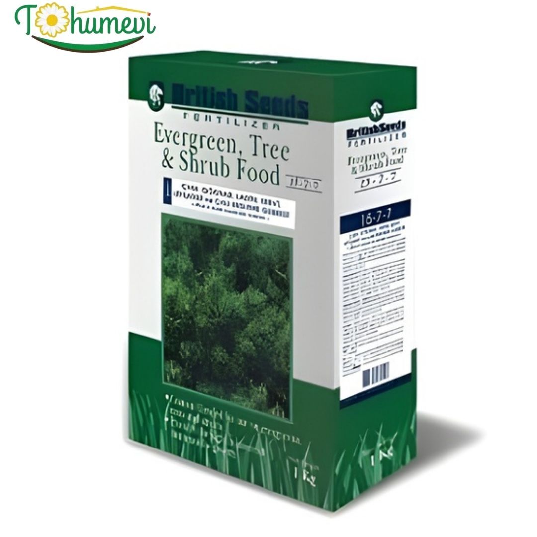 British Seeds Çam, Göknar, Ladin, Servi, Leylandi ve  Çalı Besleme Gübresi 15-7-7 (İthal 3 aylık kontrollü salınım)