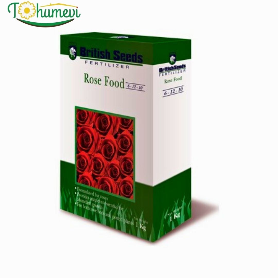 British Seeds Gül Besleme Gübresi 6-12-10 (İthal 3 Aylık Kontrollü Salınım)