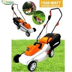 KAWASHİMA 1500W Elektrikli Çim Biçme Makinası