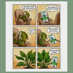 Florist Yeşil Yapraklı Bitkiler Besini (20 ml × 10 Şase)