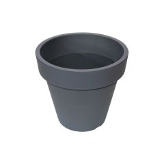 Poliwork Fulya30 Antrasit Saksı - 10 L