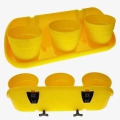 Poliwork Manolya 13 Triple Duvar Sarı - 3,30 lt