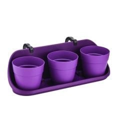 Poliwork Manolya 13 Triple Duvar Mor - 3,30 lt