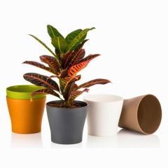 Poliwork Gardenya 30 Sütlü Kahve - 13 lt - Saksı Kılıfı