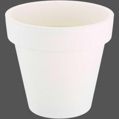 Poliwork Fulya30 Beyaz Saksı - 10 L