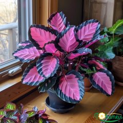 Calathea Picturata ‘Crimson’ – Katalya (14 cm Saksıda)
