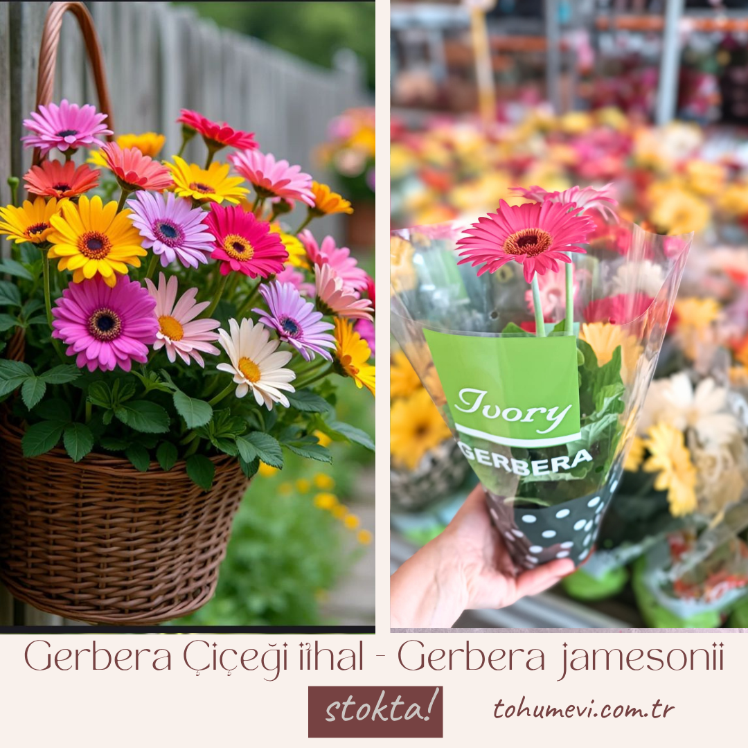 Gerbera Çiçeği ithal - Gerbera jamesonii