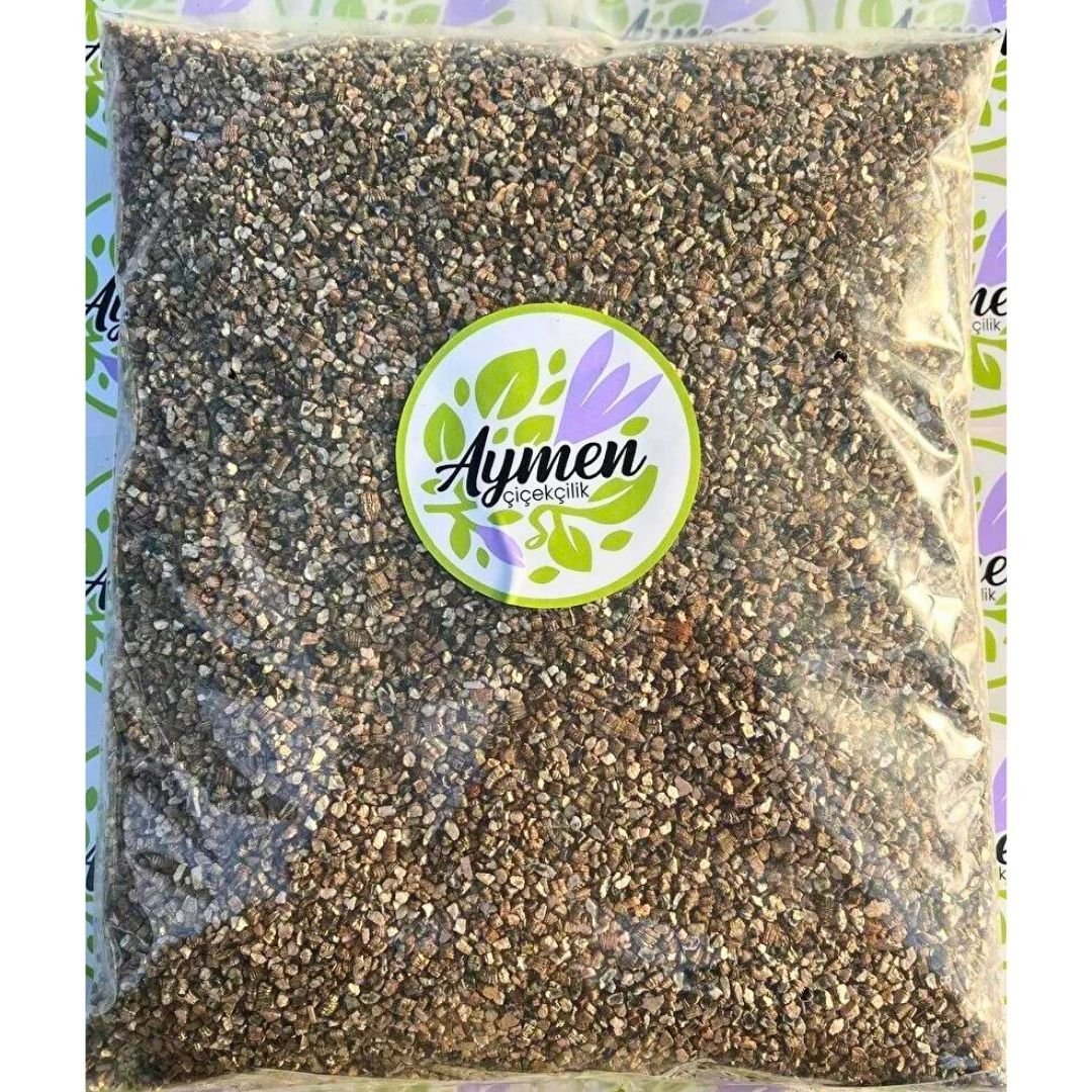 Tarımsal Vermikülit 5 Litre Fine Boy - Toprak Ve Torf Düzenleyici Doğal Maden - Tohum Çimlendirme