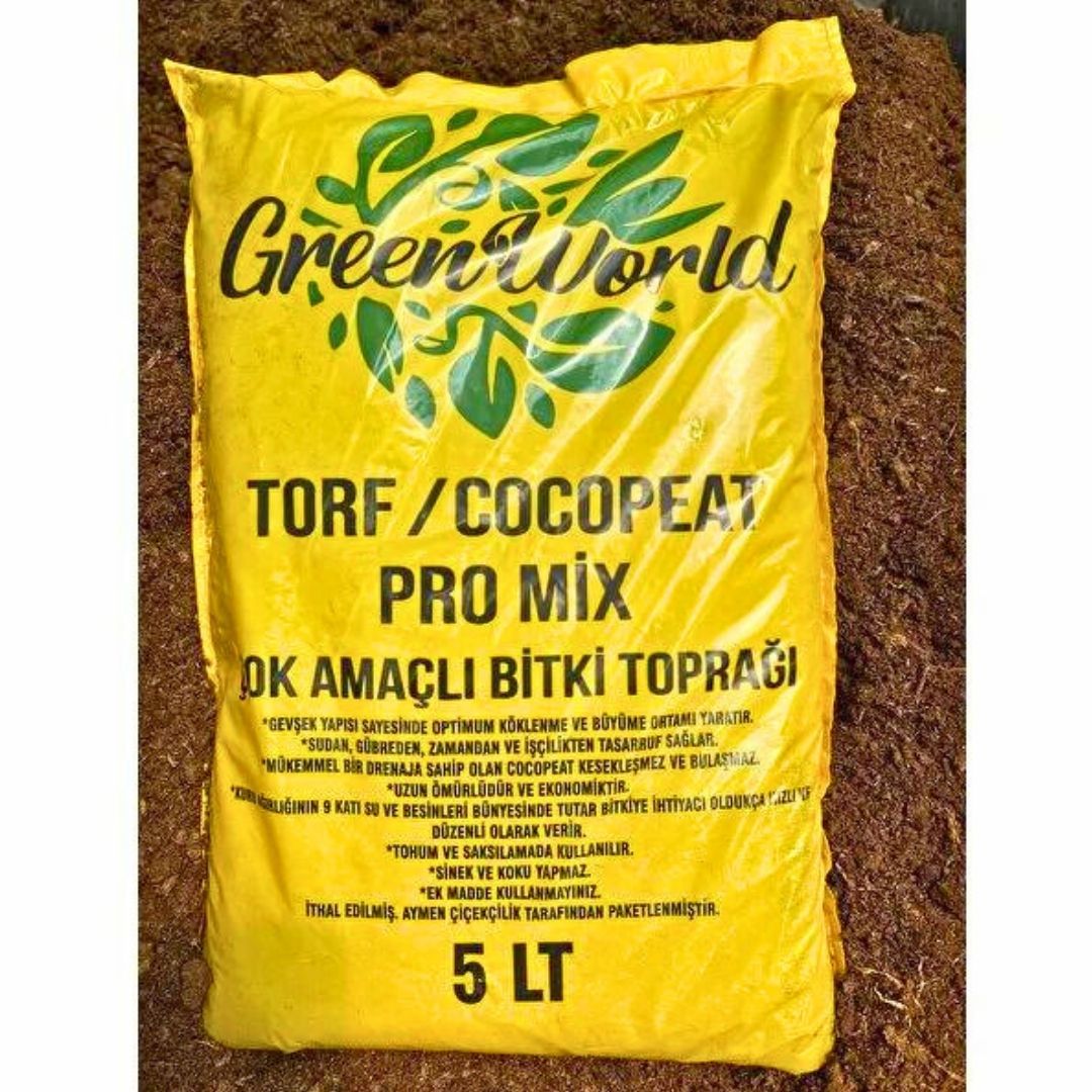 Green Word Pro Mix Çok Amaçlı Bitki Toprağı - 5 lt