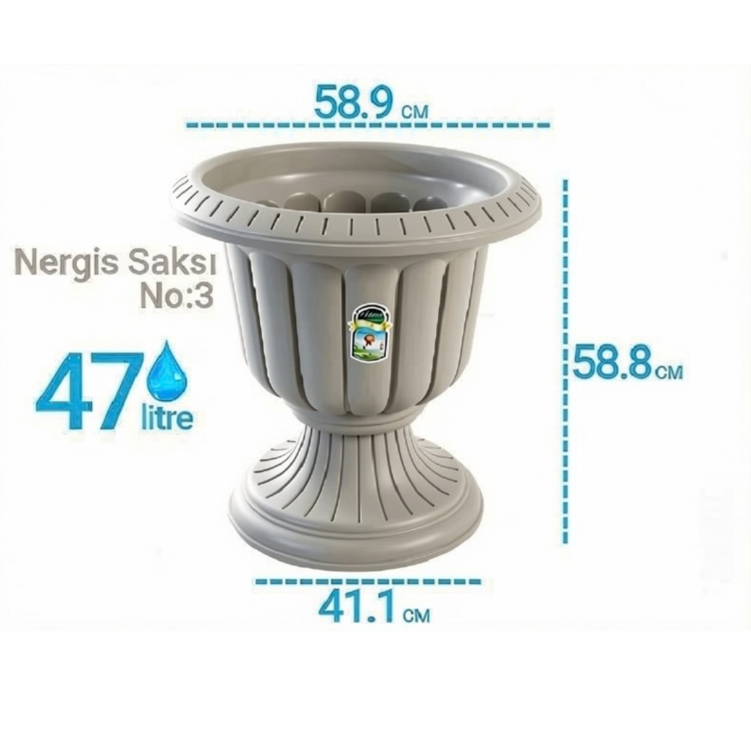 Serinova Nergiz Saksı No:3 – 47 Litre