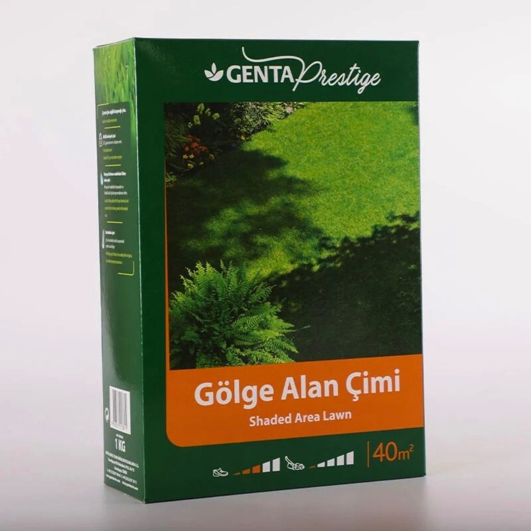 Genta Prestige Gölge Alan Çimi - Shaded Area Lawn - 1 kg