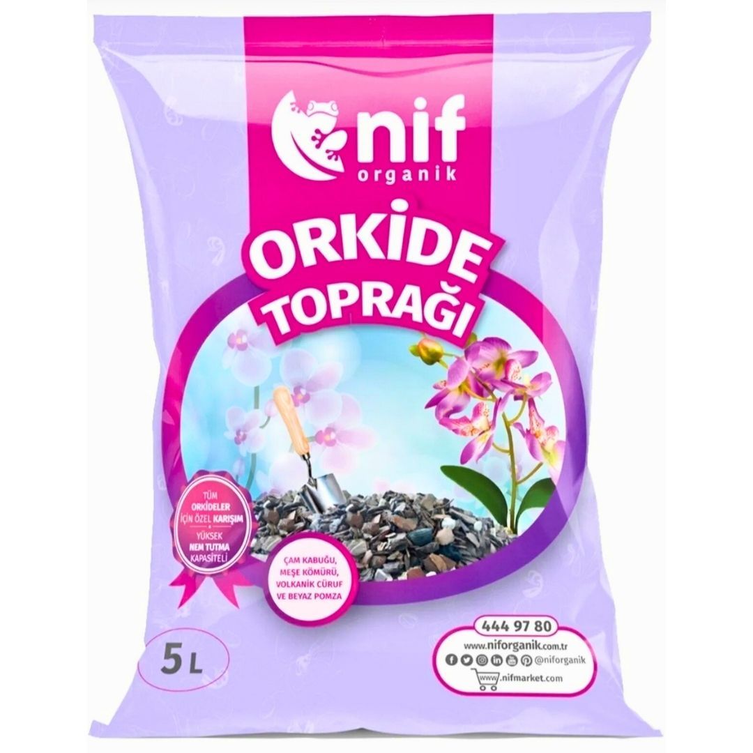 Nif Organik Orkide Toprağı - 5 lt
