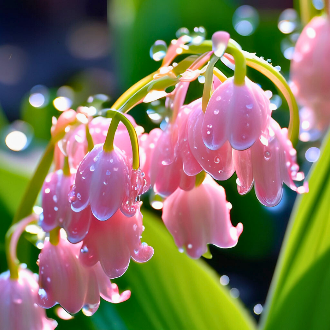 Convallaria Majalis Rosea - Müge Çiçeği Kök - Pembe