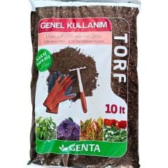 Genta Genel Kullanım Torfu 10 Lt / Humus Katkılı Organik Ürün / Kullanıma Hazır İç Ve Dış Mekana Uygun
