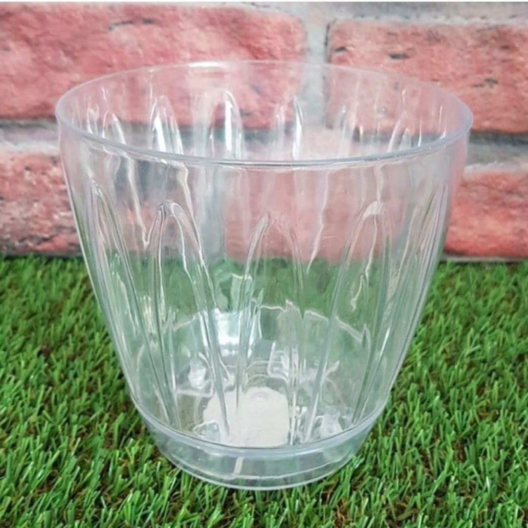 Şeffaf Orkide Saksısı – No:2 / 1,5 Litre