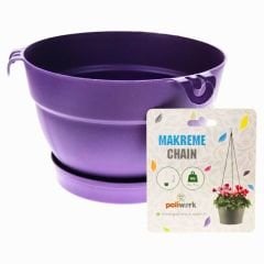 Poliwork Manolya Makreme24 Mor - 4,5 L