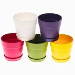 Poliwork Manolya7 Mix Saksı - 0,11 L