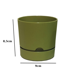 Poliwork Begonya9 Antrasit Saksı - 0,50 L