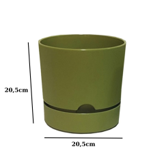 Poliwork Begonya21 Krem Saksı - 5 L