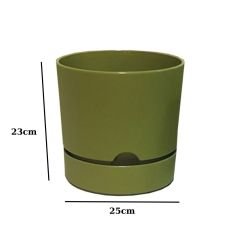 Poliwork Begonya25 Krem Saksı - 9 L