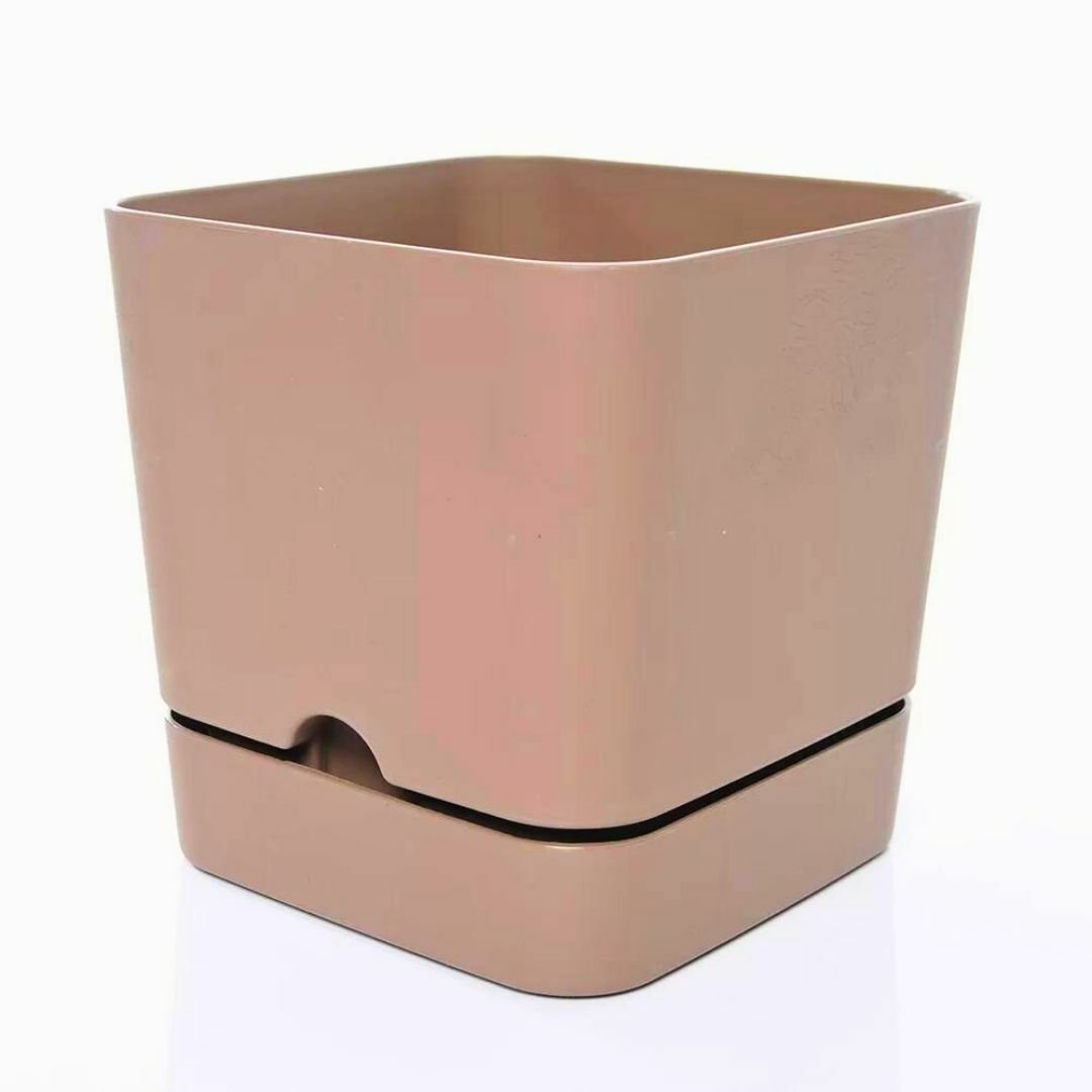 Poliwork Begonya Kare13 Krem Saksı - 1,50 L