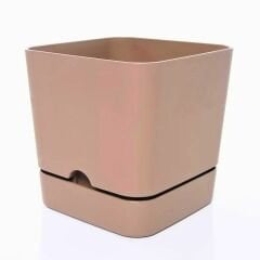 Poliwork Begonya Kare13 Krem Saksı - 1,50 L