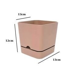 Poliwork Begonya Kare13 Krem Saksı - 1,50 L