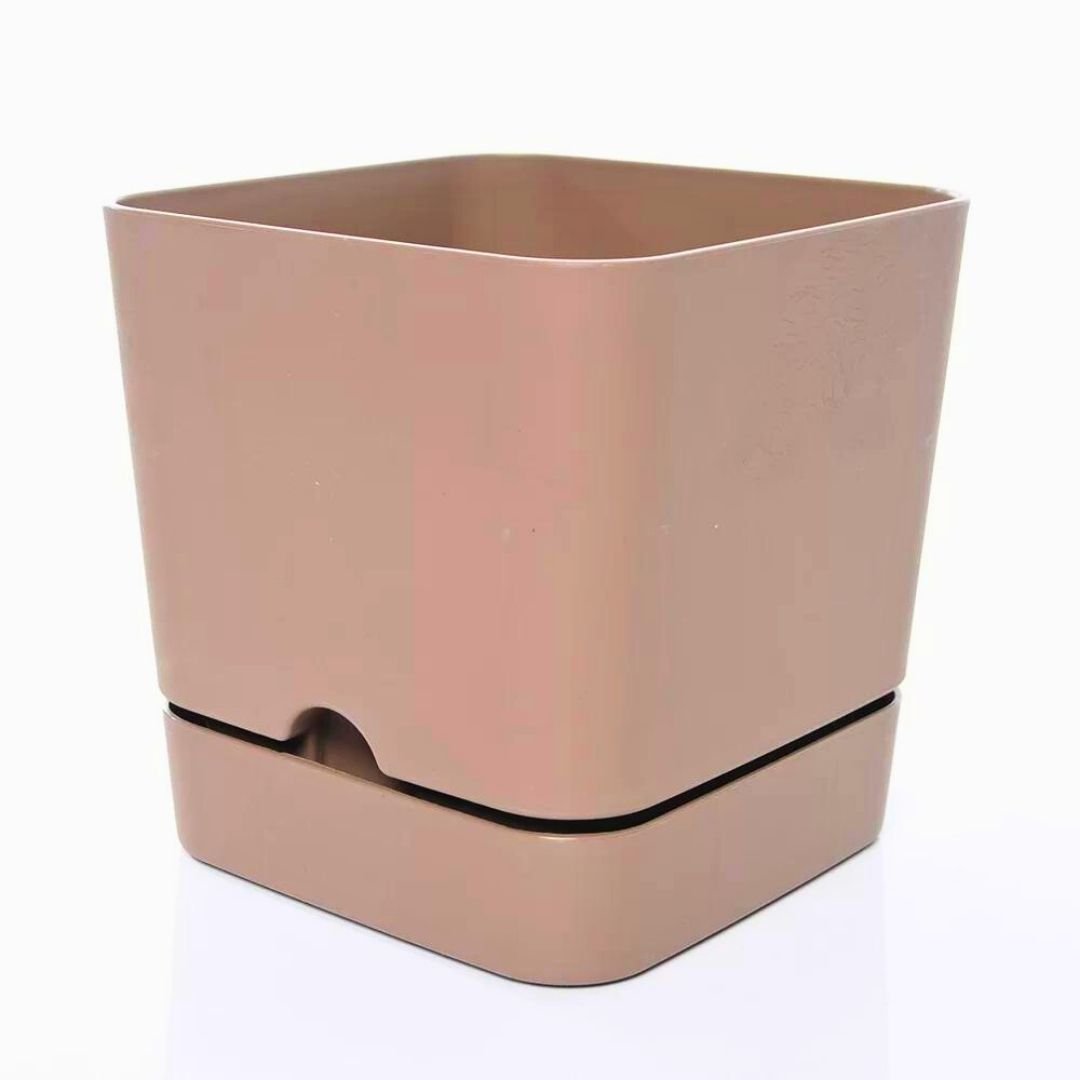 Poliwork Begonya Kare16 Krem Saksı - 2,30 L