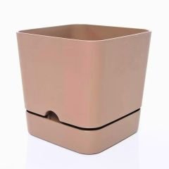 Poliwork Begonya Kare16 Krem Saksı - 2,30 L