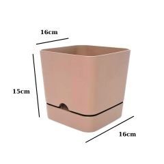 Poliwork Begonya Kare16 Krem Saksı - 2,30 L